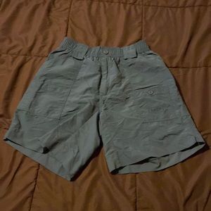 AFTCO fishing shorts blue men size 30
